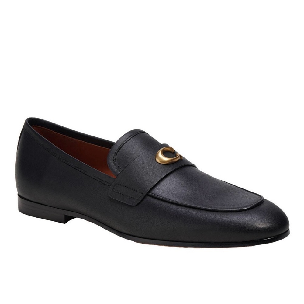 Coach Men's Sculpt C Leather Slip-On Loafers, Size 10 - Picture 9 of 11